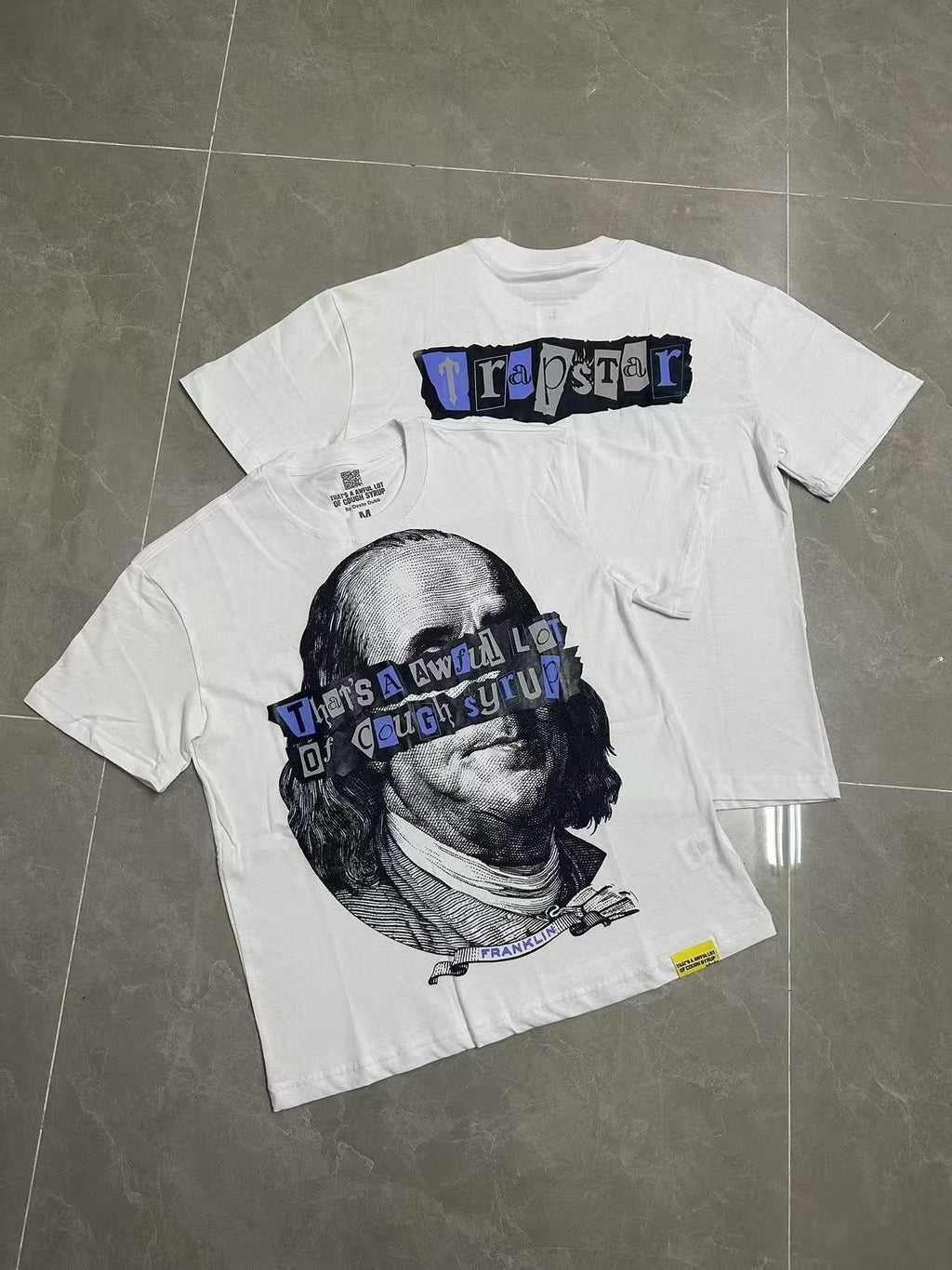 THAT'S A AWFUL LOT OF COUGH SYRUP Portrait Graphic T-Shirt