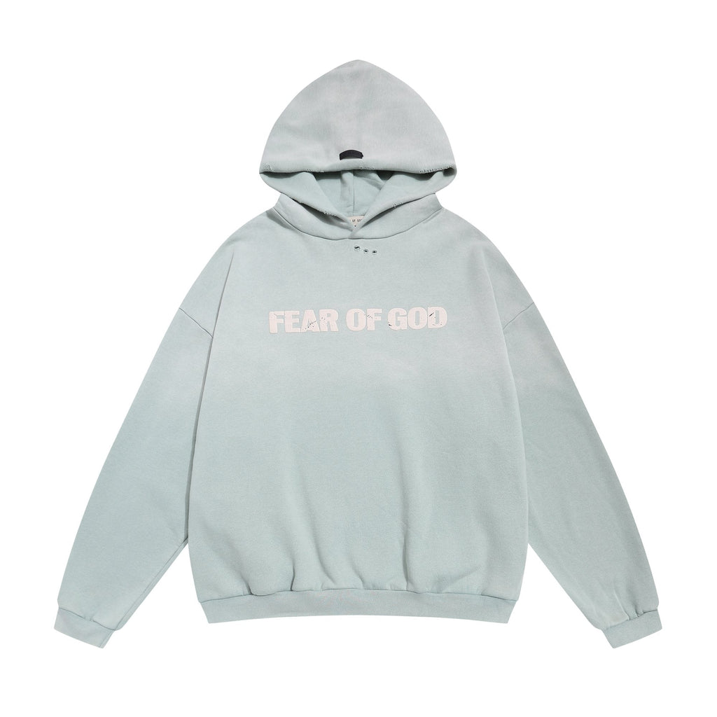Fear of God Heaven Is Crying for Justice Graphic Hoodie